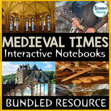 Medieval Times Middle Ages Interactive Notebooks - Europe 