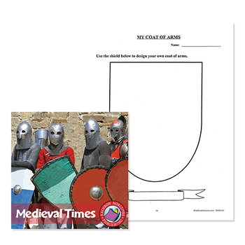 Preview of Medieval Times: My Coat of Arms - BONUS WORKSHEETS