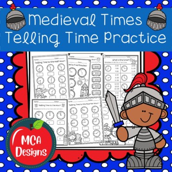 Preview of Medieval Times Telling Time