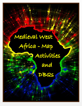 Preview of Medieval W Africa - Map & Research Activities, Assessments (Distance Learning)