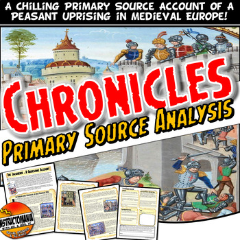 Preview of Medieval or Feudal Europe Primary Source Account and Analysis, The Chronicles