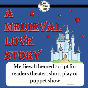 Preview of Medieval Themed Script for Readers Theater, Short Play or Puppet Show