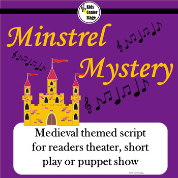 Preview of Medieval Themed Script for Readers Theater, Short Play or Puppet Show