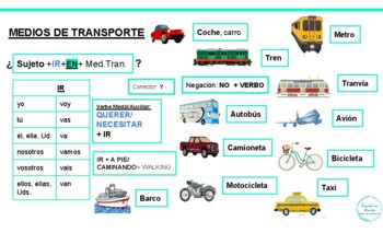O Que é THE MEANS OF TRANSPORTATION em Português