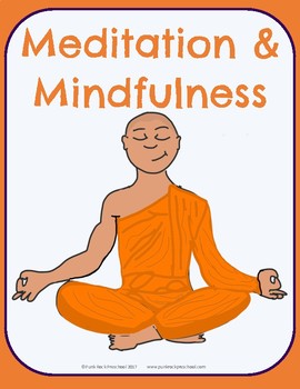 Preview of Meditation & Mindfulness - No-Prep Thematic Unit Plan