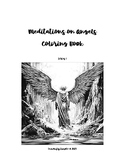 Meditations on Angels Coloring Book: 100 Scenes of Angels 