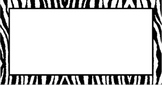 Medium Size Zebra Labels