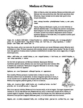 Preview of Medusa et Perseus - Latin II Story, Demonstrative Pronouns