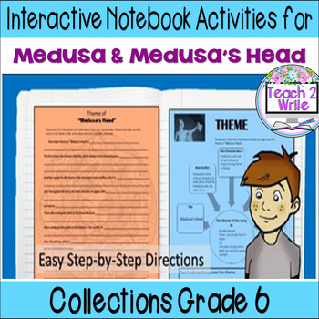 Preview of "Medusa's Head" & "Medusa" Interactive Notebook Activities Collections Grade 6