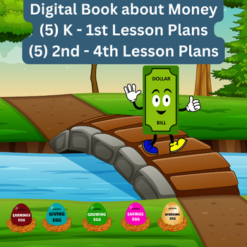 Preview of Meet Dollar Bill Bundle: Digital Book & 10 Lesson Plans