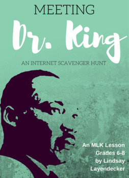 Preview of Martin Luther King & Internet Research Biography Bundle