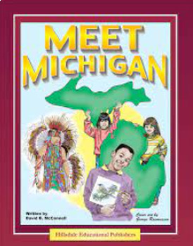 Preview of Meet Michigan Unit 1- "Quiz-Quiz-Trade Cards"