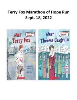 Preview of Terry Fox (September 18) AND Thérèse Casgrain (Biography, Print and Digital)