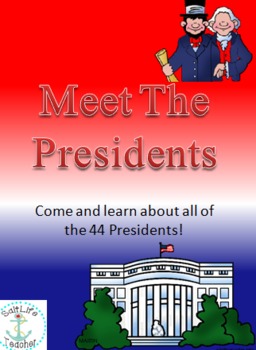 Preview of Meet The 44 Presidents - Presidents Day