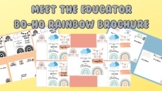 Meet The Educator Brochure BO-HO RAINBOW (Editable)