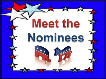 Preview of Meet The Nominees: Obama/Romney Posters {FREE}