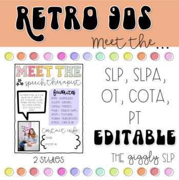 Preview of Meet The SLP | Retro 90s