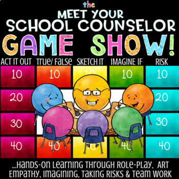 Preview of Meet The School Counselor Lesson *Fun School Counseling Introduction Game