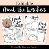 Meet The Teacher - Back to School Teacher Introduction - Open House Newsletter