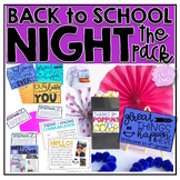 Back to School Night Pack {Meet the Teacher}