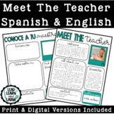 Meet The Teacher (Conoce A Tu Maestro(a)) - Distance Learning