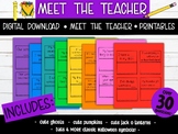 Meet The Teacher - Digital Download Printable Game - Inter