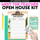 Meet The Teacher, Back to School Open House Kit, Editable 