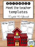 Meet The Teacher Templates (Editable) ENGLISH/SPANISH