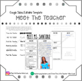 Rae Dunn Inspired Meet The Teacher Editable Template (Buff