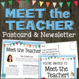 Meet The Teacher Template Editable Welcome Back to School Letter