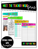 Meet The Teacher Signs & Forms Bundle!