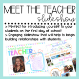 Meet The Teacher Slideshow • Back to School • Open House •