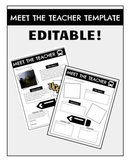 Meet The Teacher Template | EDITABLE
