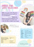 Meet The Teacher Template - Handouts - Editable - Cute Pas