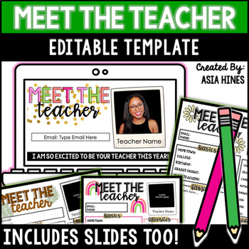 Back To School Meet The Teacher Class Rules Editable Taylor Swift  Presentation