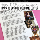 Meet The Teacher/Open House Letter FREEBIE