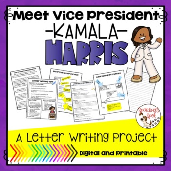Preview of Meet Vice President Kamala Harris | Letter Writing Project