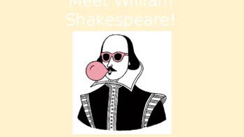 Preview of Meet William Shakespeare! Biography Activity