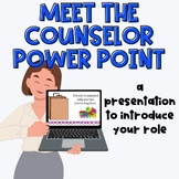 Meet Your Counselor: Understanding the Role of a counselor PPT