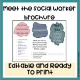 Meet Your Social Worker Brochure: Interactive and Editable