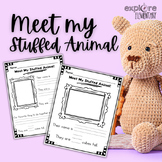 Meet my Stuffed Animal Activity