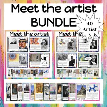 Meet the Artist | Warm-up Slides | BUNDLE by Art By Um | TPT