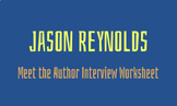Meet the Author Interview: Jason Reynolds
