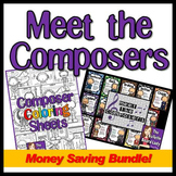 Meet the Composers Bundle - Bulletin Board and Coloring Sh