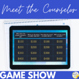 Meet the Counselor Digital Game Show - Editable School Cou