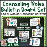 Counseling Bulletin Board Set Elementary Roles of a Counse