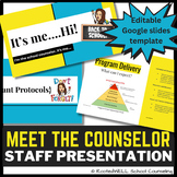 Meet the Counselor Introduction- Google slides presentatio