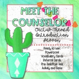 Meet the Counselor Powerpoint and Activity