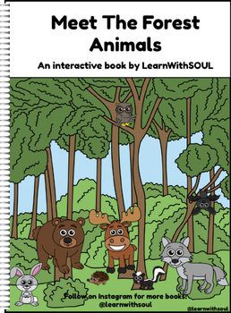 Meet the Forest Animals Interactive/Adapted Book - TWO LEVELS by ...