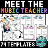 Meet the Music Teacher - 74 PowerPoint Templates